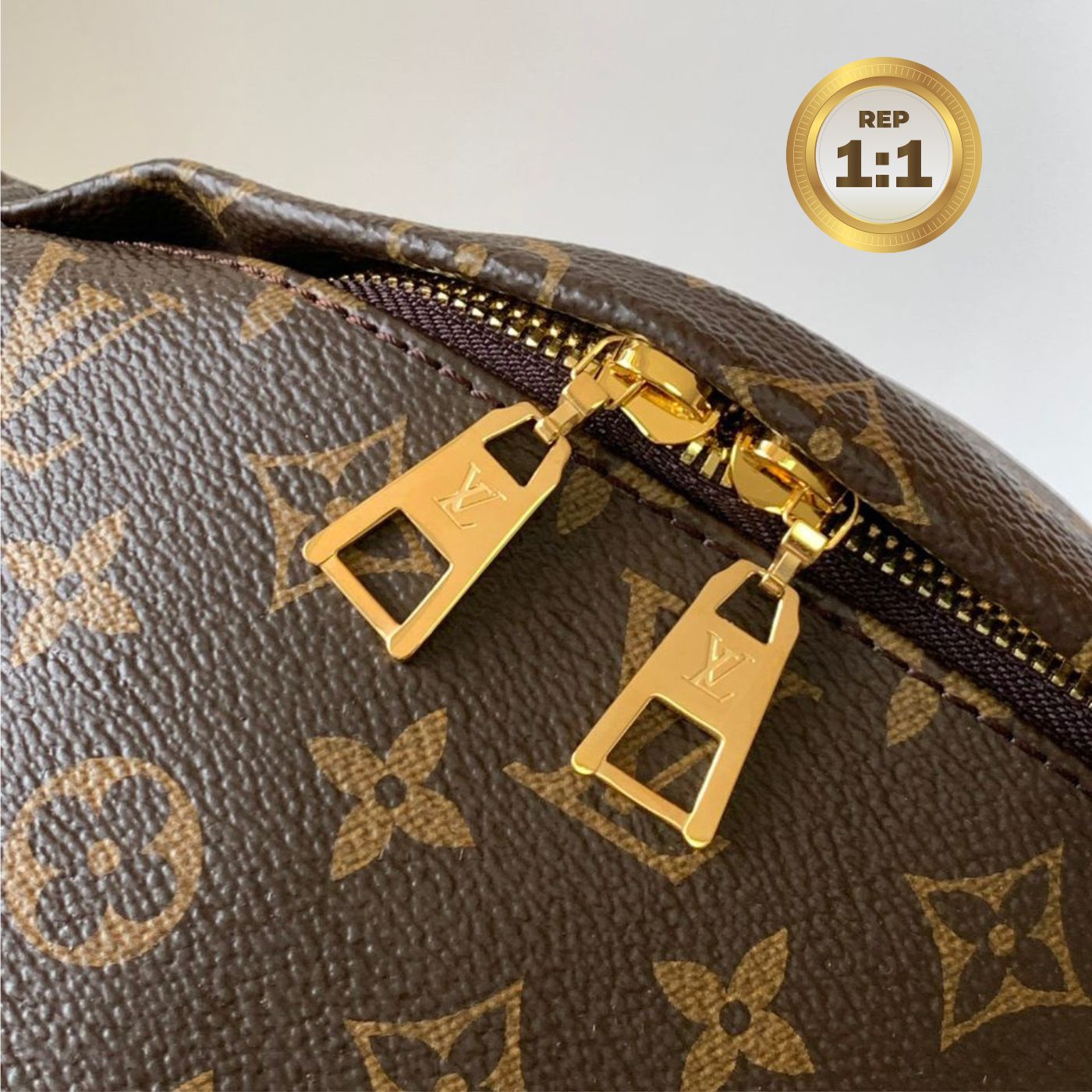 [REP 1:1] Louis Vuitton Bumbag Monogram Canvas Brown For Women 14.5in/37cm